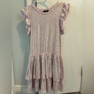Imoga Girls Butterfly Print Dress, size 8